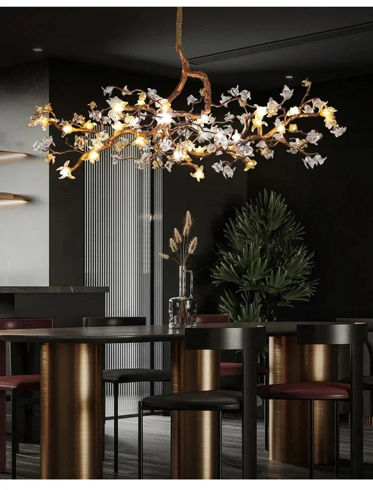 Asut Sculptural Branch Chandelier Lighting