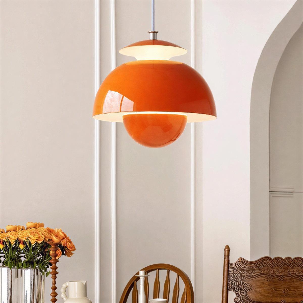 Ceiling Pendant Light With Bud Inspired Design