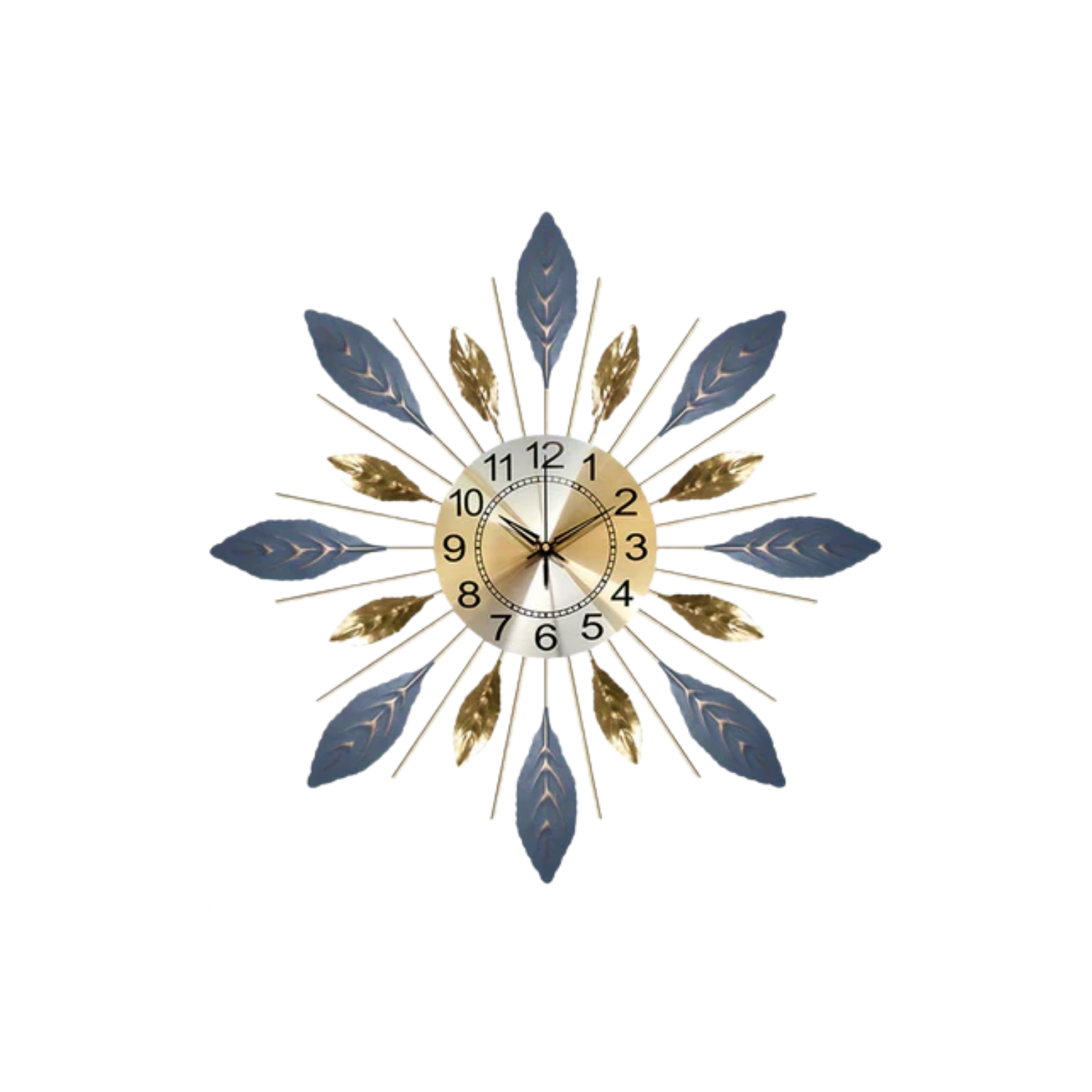 Modern Metal Silent Wall Clock