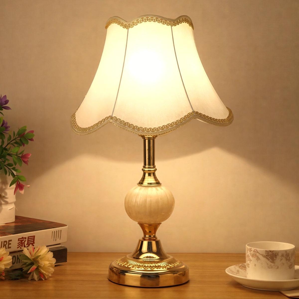 Mid Century Vintage Table Lamp With Scandinavian Design