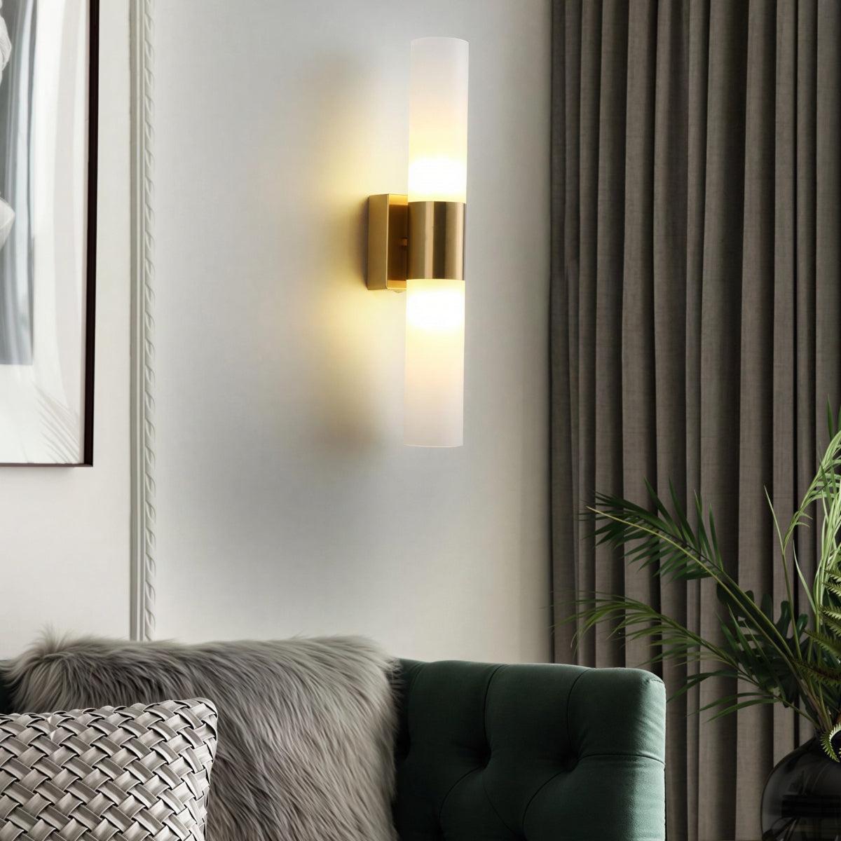 Modern Double Headed Wall Sconce Light