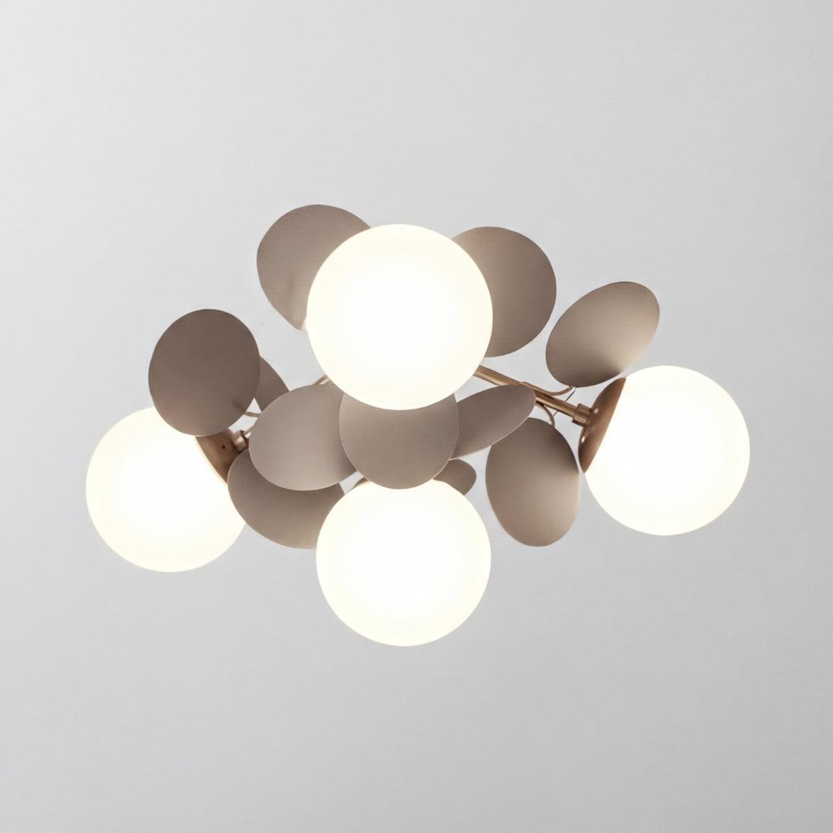 Modern Flushmount Ceiling Light Fixtures With Spherical Design