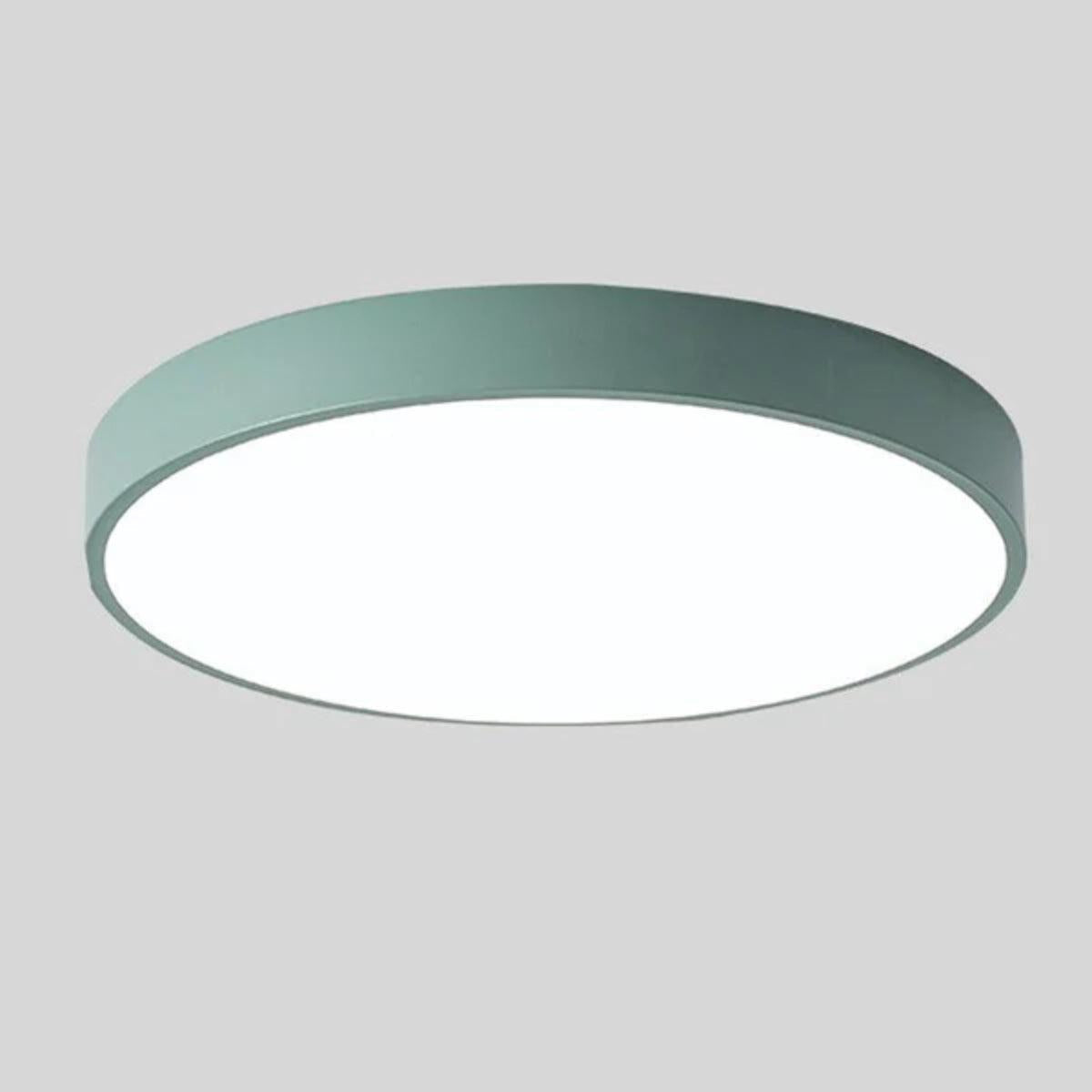Modern Minimalist Circular Flush Mount Ceiling Lighting Fixture