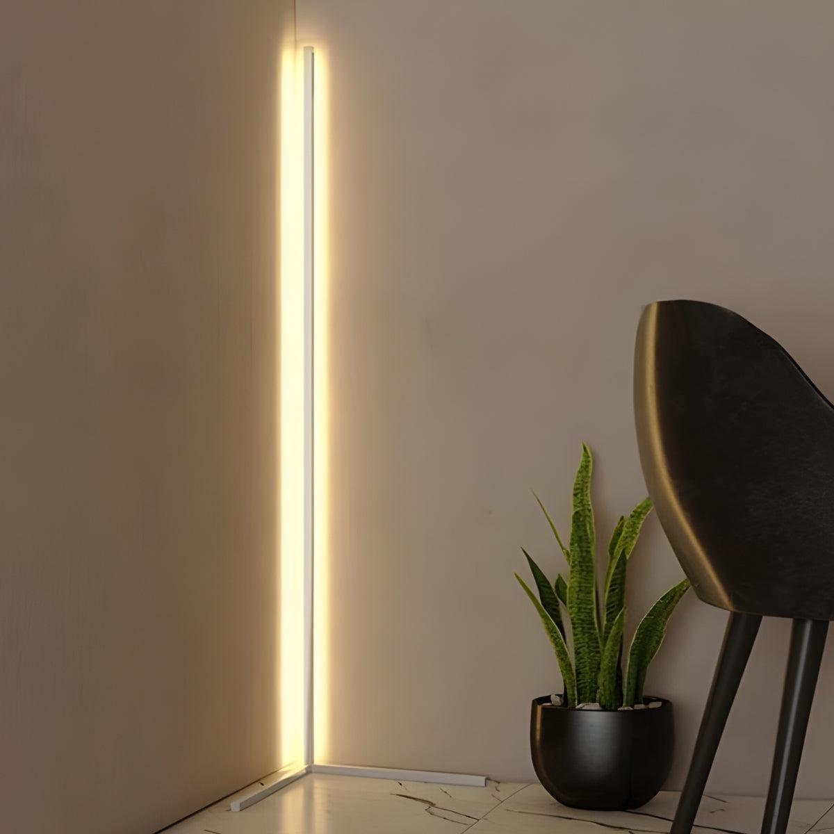Modern Standing Bar Floor Lamp With Dimmable Light And Light Temperature Control