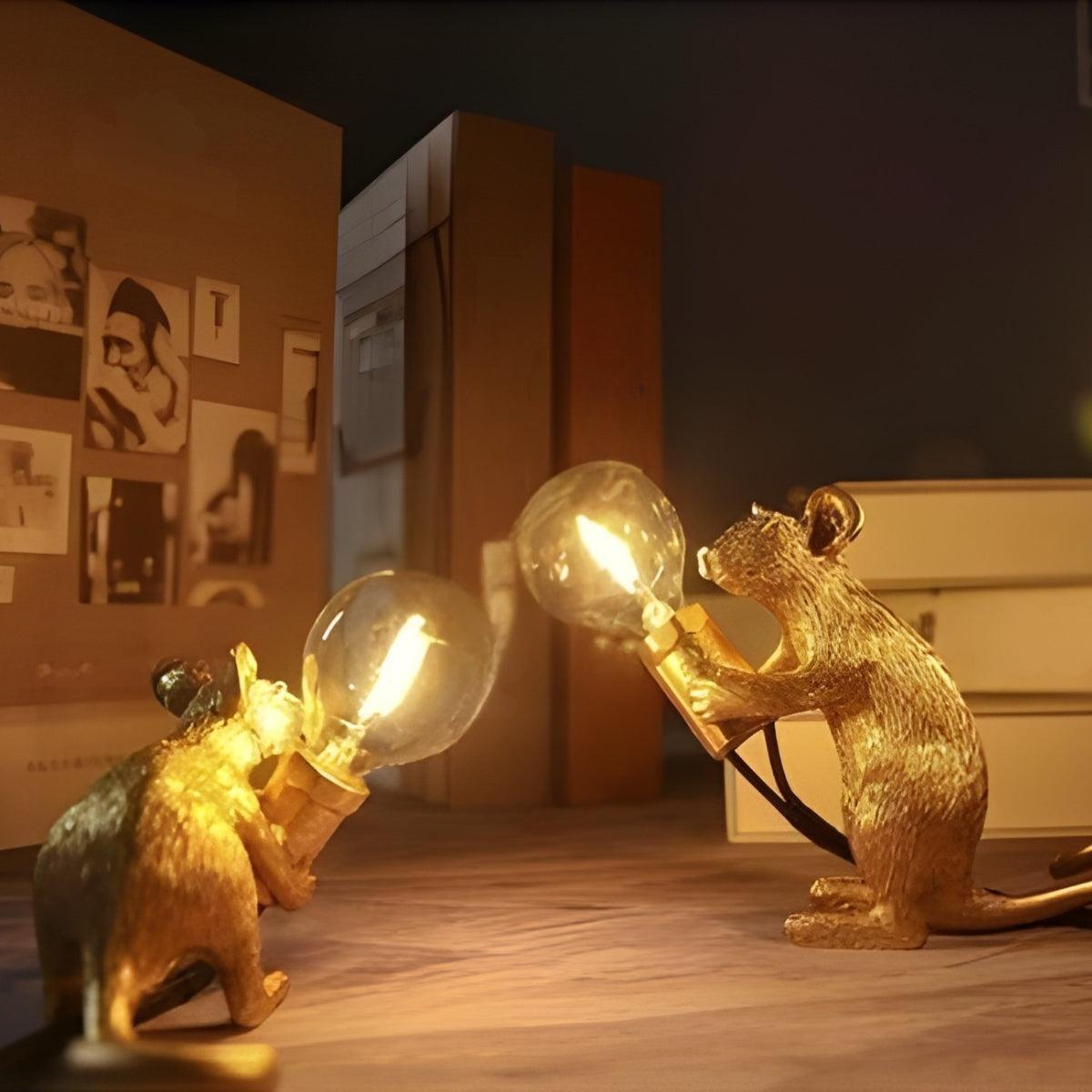 Mouse Styled Table Lamp