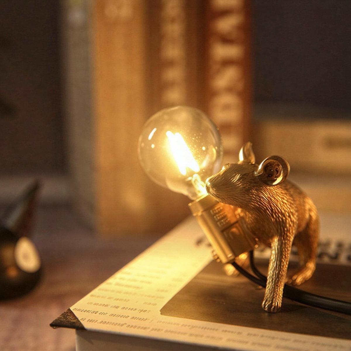 Mouse Styled Table Lamp