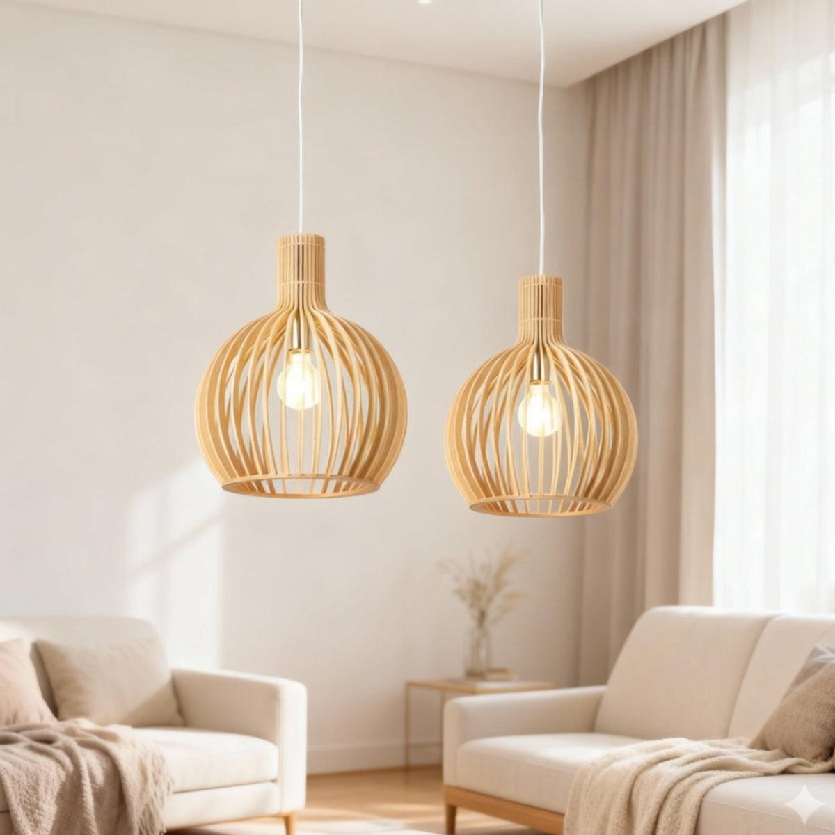 Open Cage Pendant Light Fixture