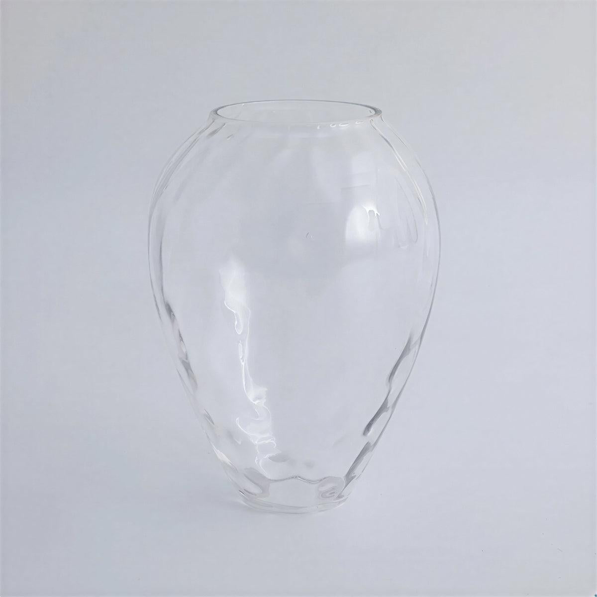 Wood Glass Teardrop Pendant Ceiling Light