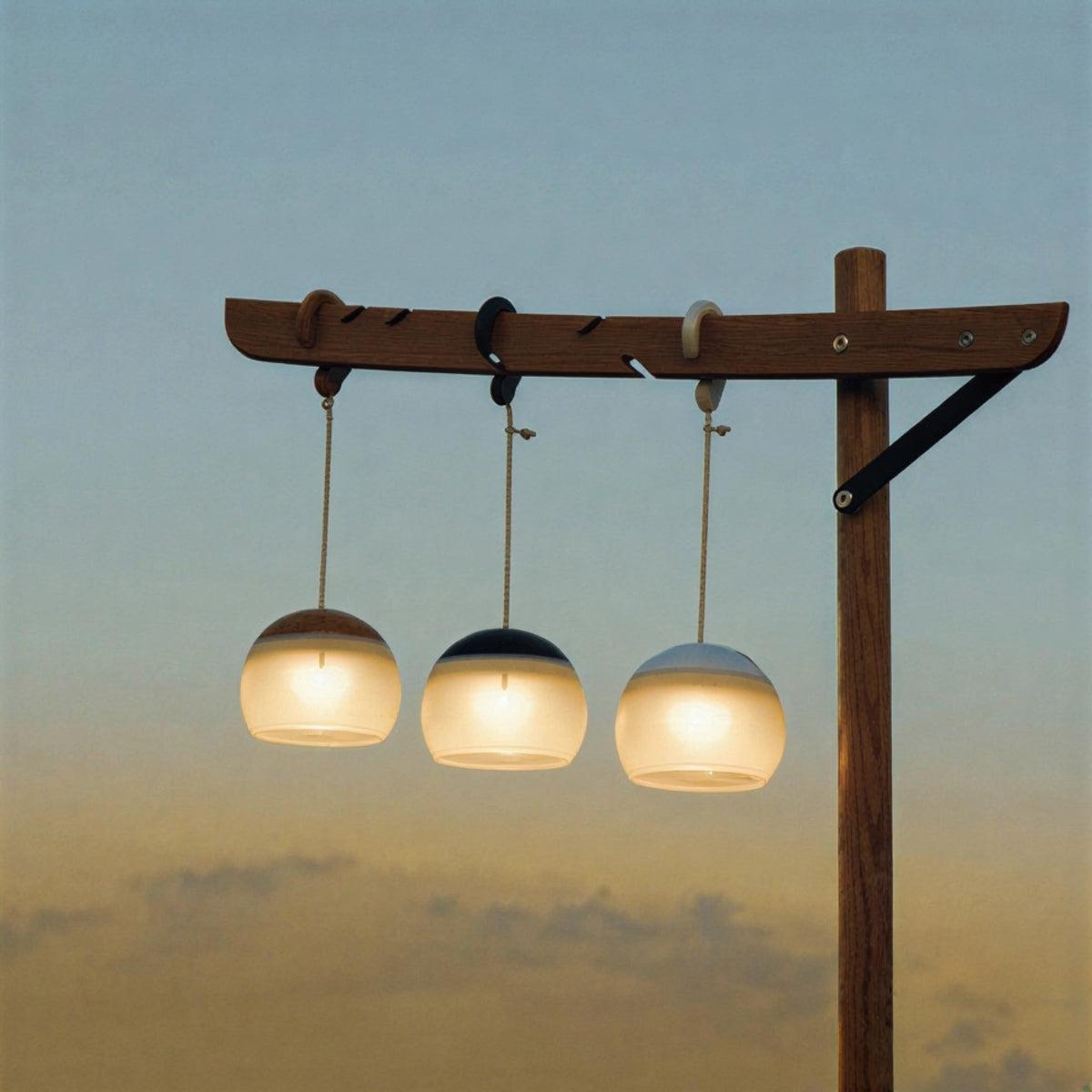 USB Rechargeable Portable Camping Lantern Light For Outdoor Hanging