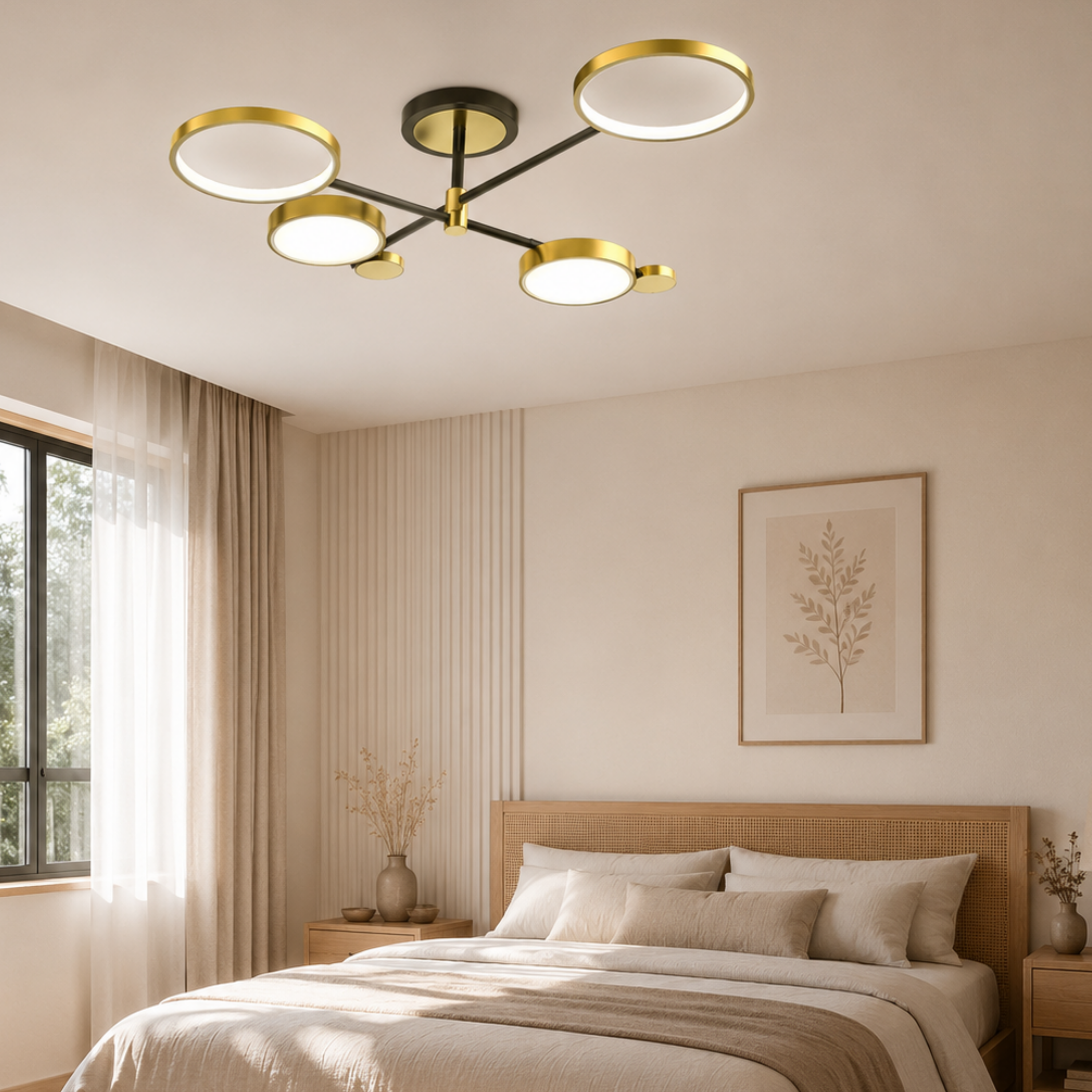 Nordic LED Ring Ceiling Light