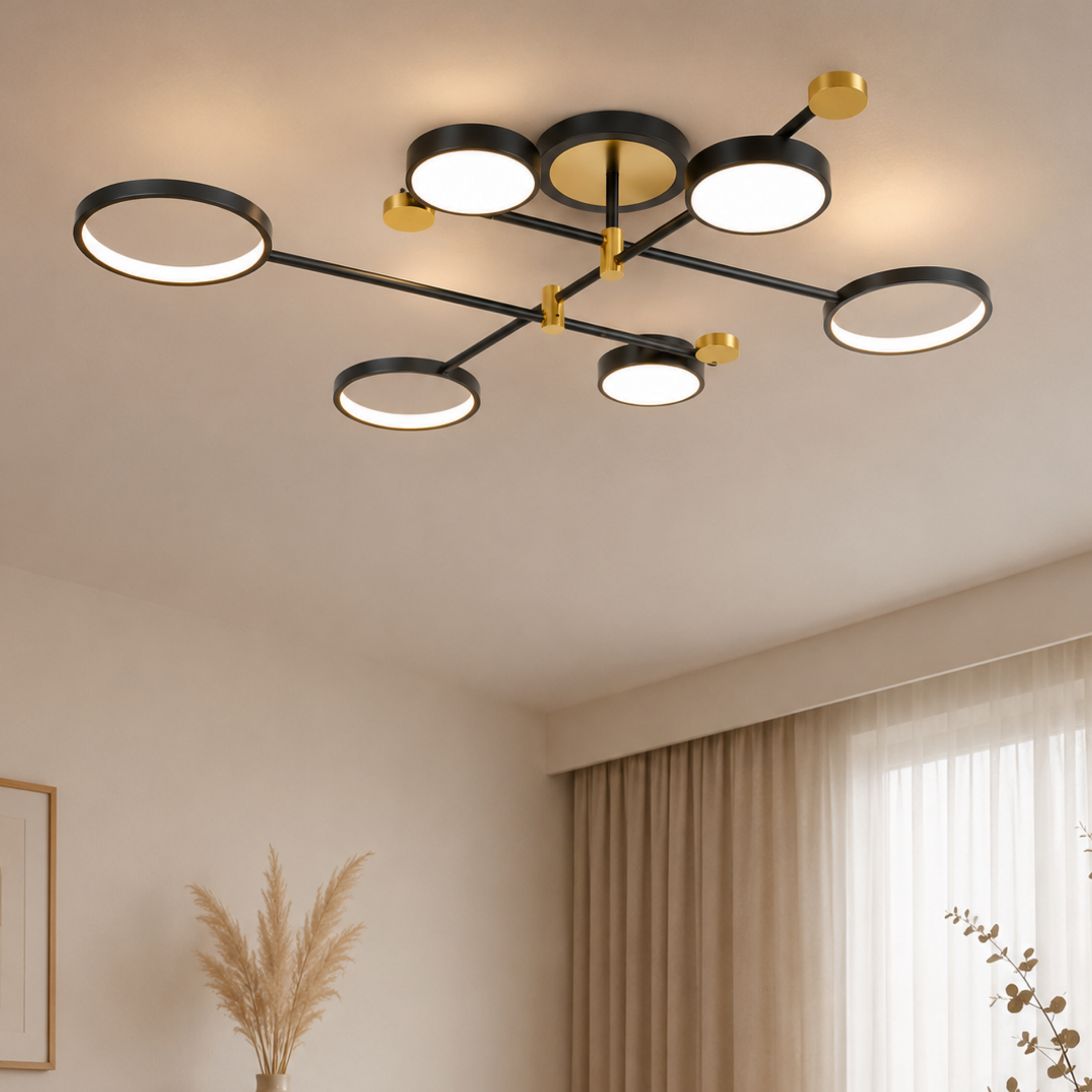 Nordic LED Ring Ceiling Light
