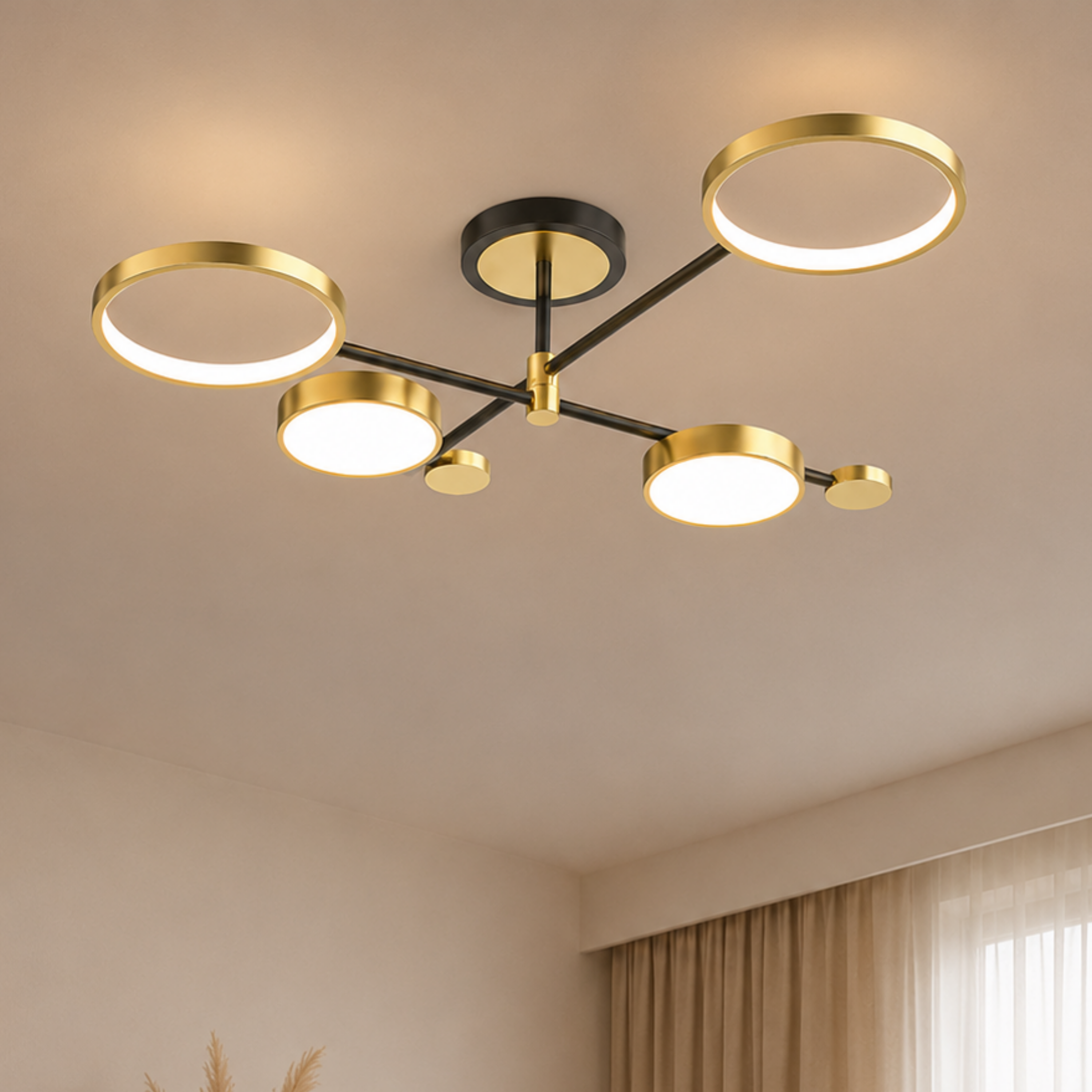 Nordic LED Ring Ceiling Light