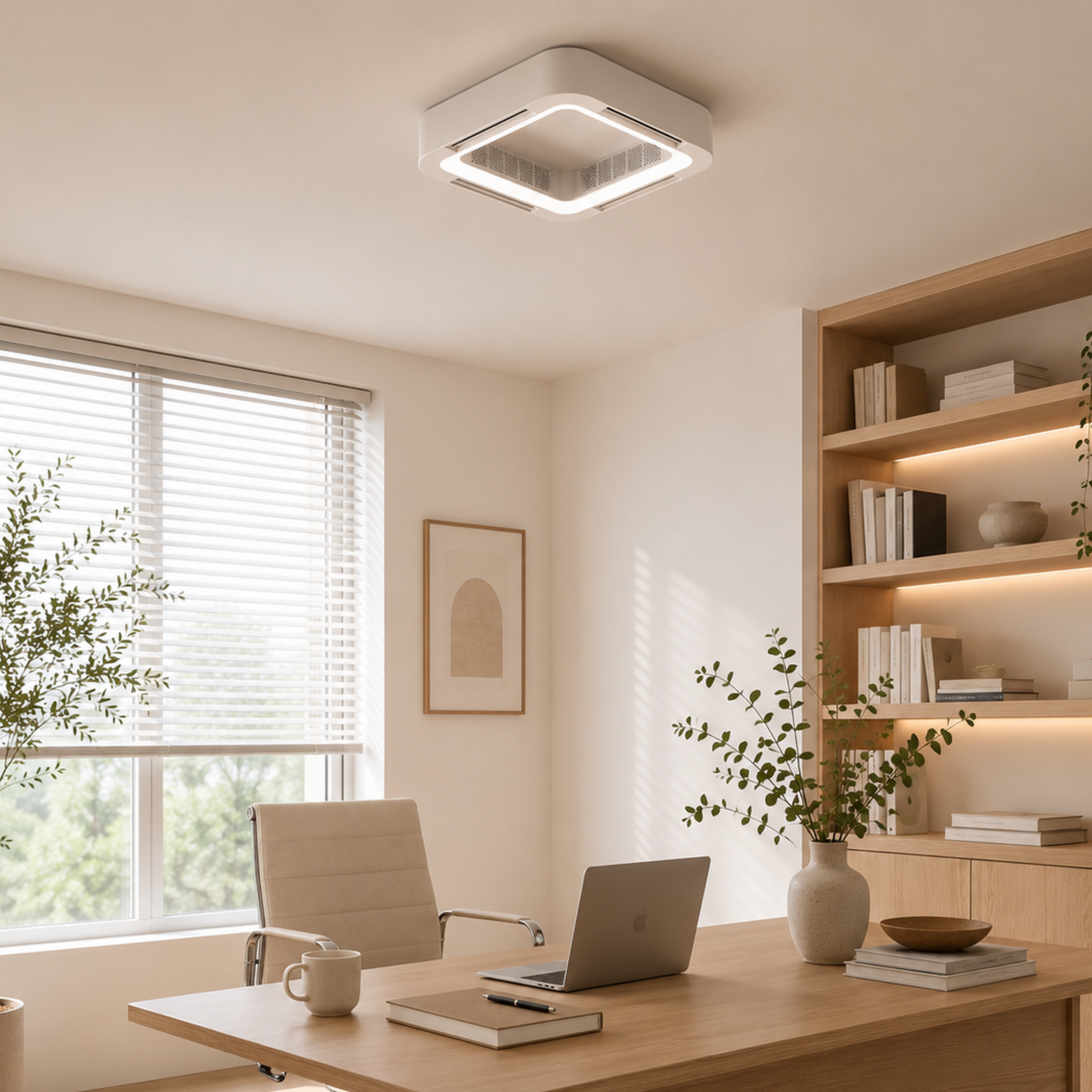 Modern Fanless Ceiling And Pendant Light