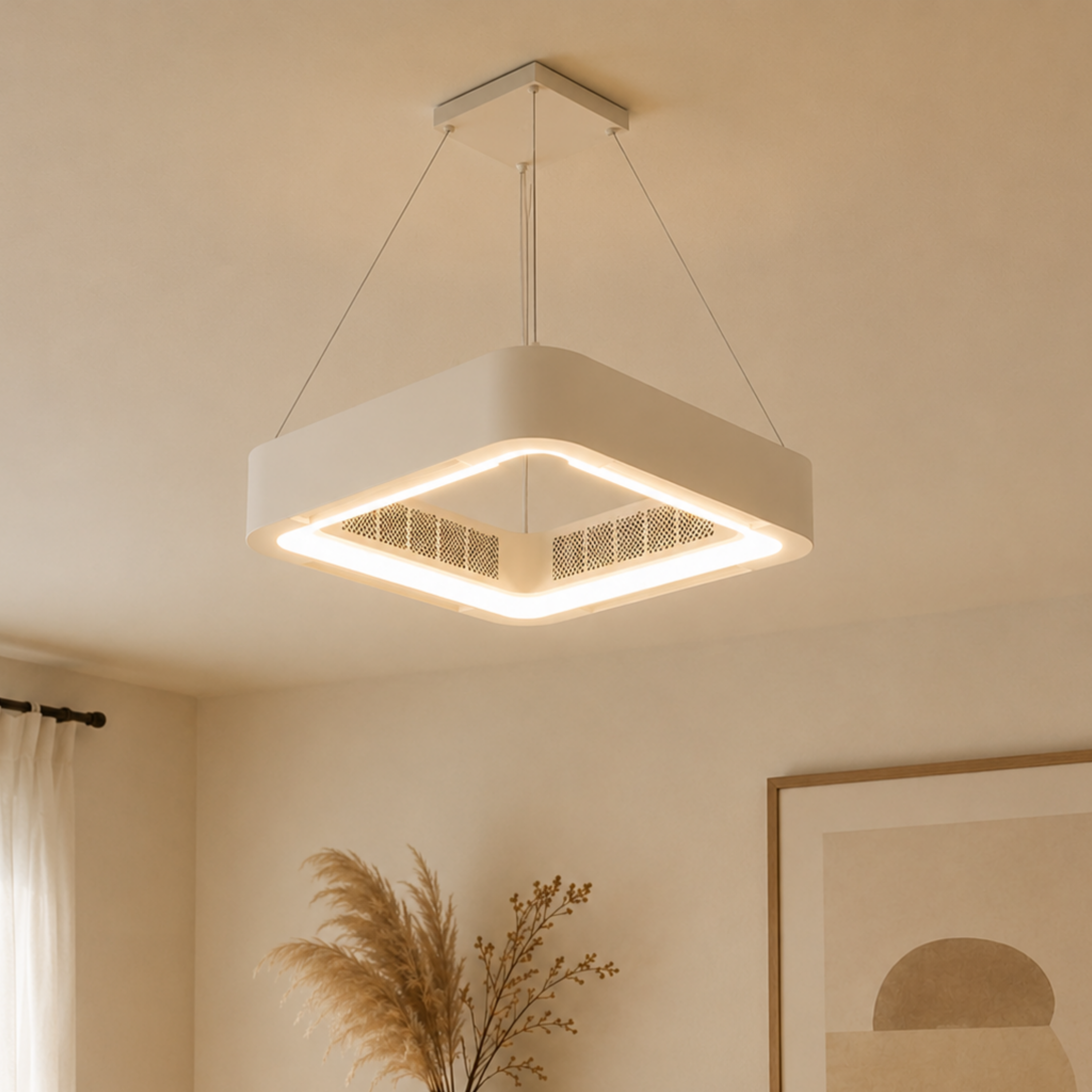 Modern Fanless Ceiling And Pendant Light