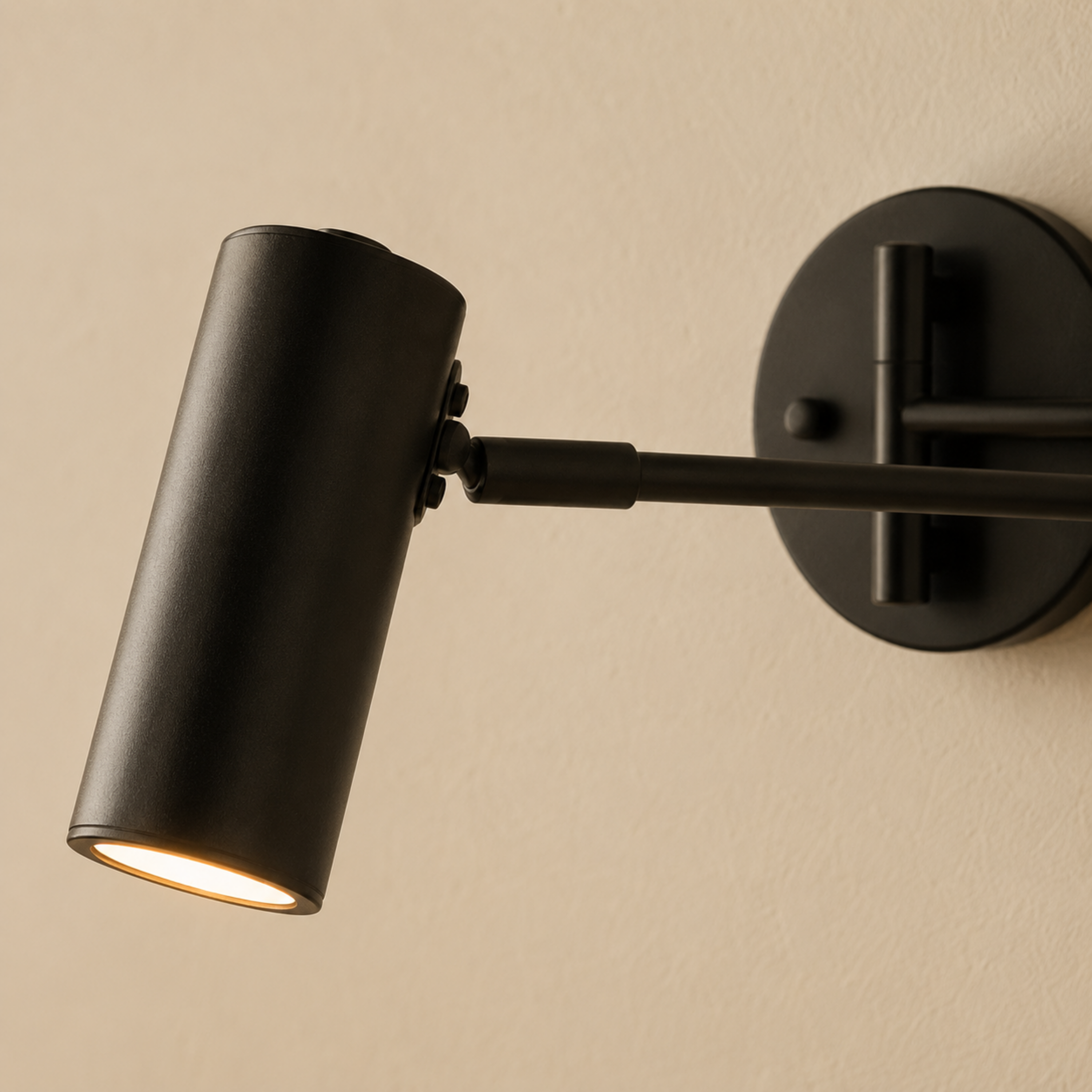 Adjustable Swing Arm Wall Light