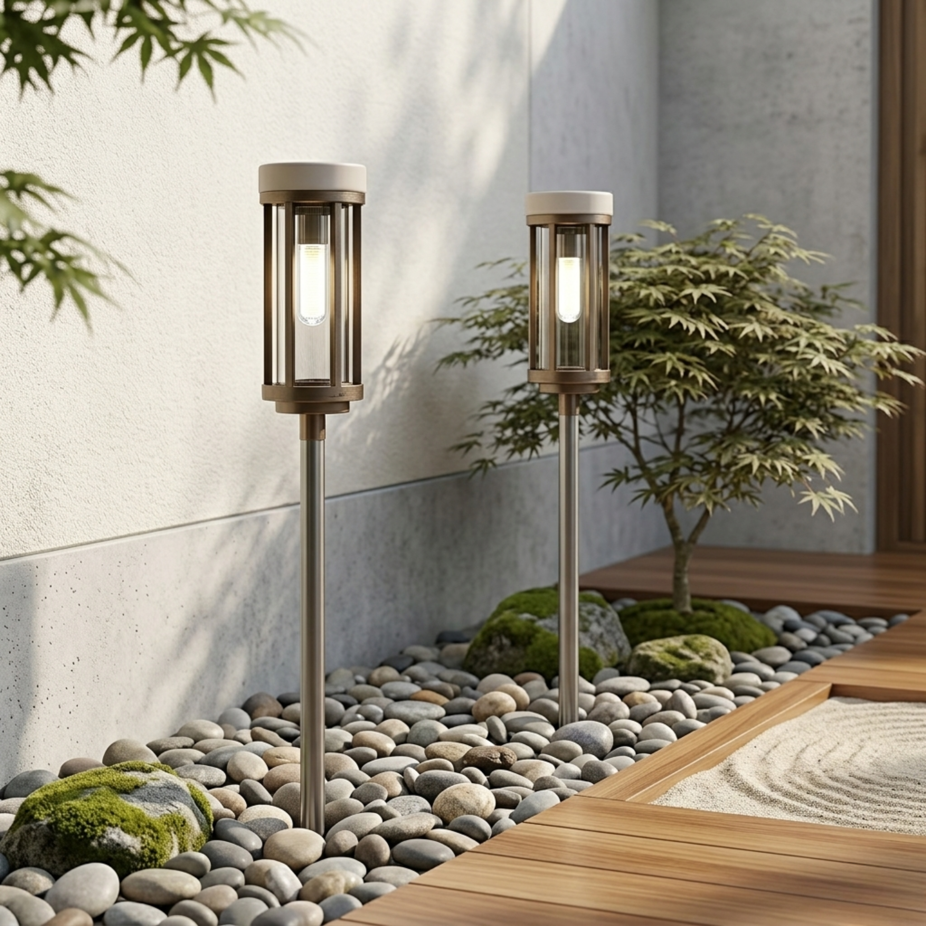 Solar-Powered Torch Light