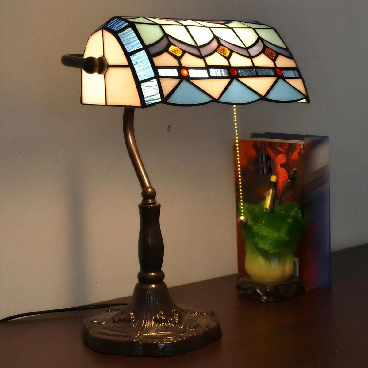 Vintage Styled Table Lamp With Atmospheric Lighting