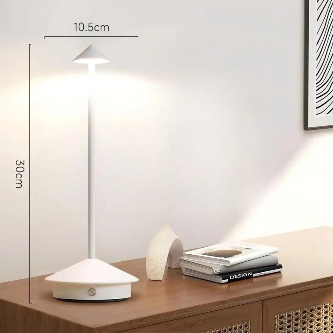 Aluminium Cordless Rechargeable LED Touch Table Lamp