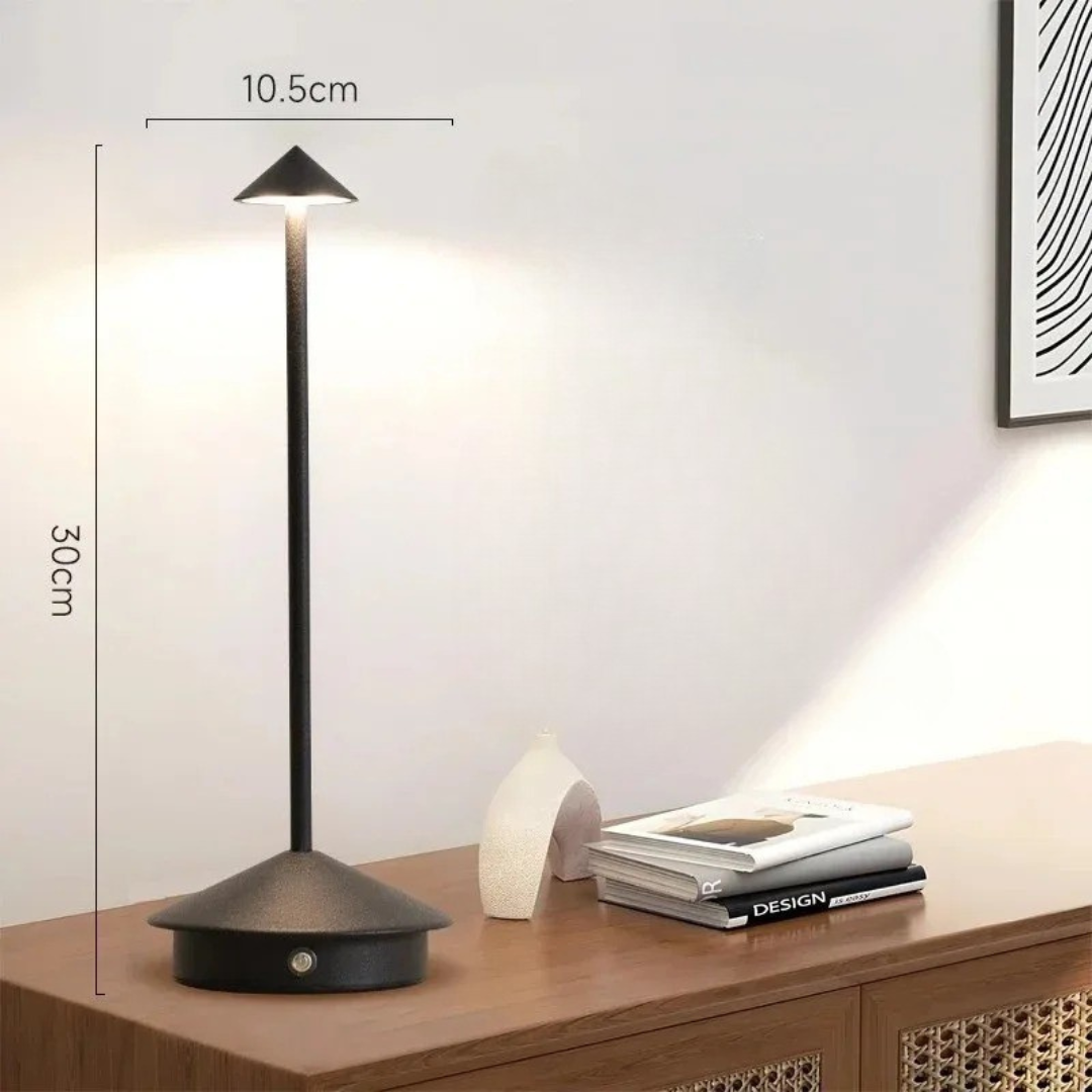 Aluminium Cordless Rechargeable LED Touch Table Lamp