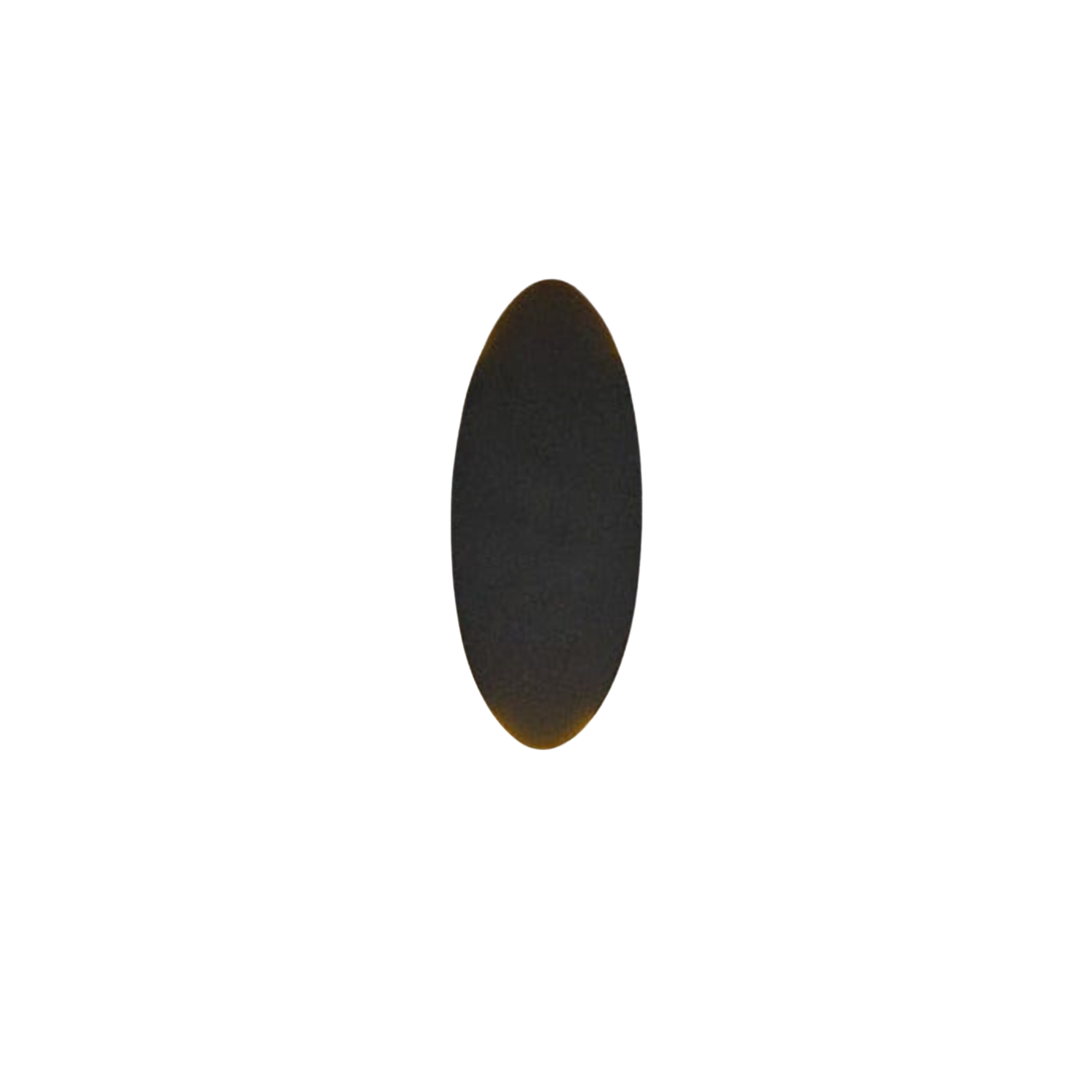 Aluminium Up Down Wall Sconce Compact Indoor Wall Light Oval Or Rectangular