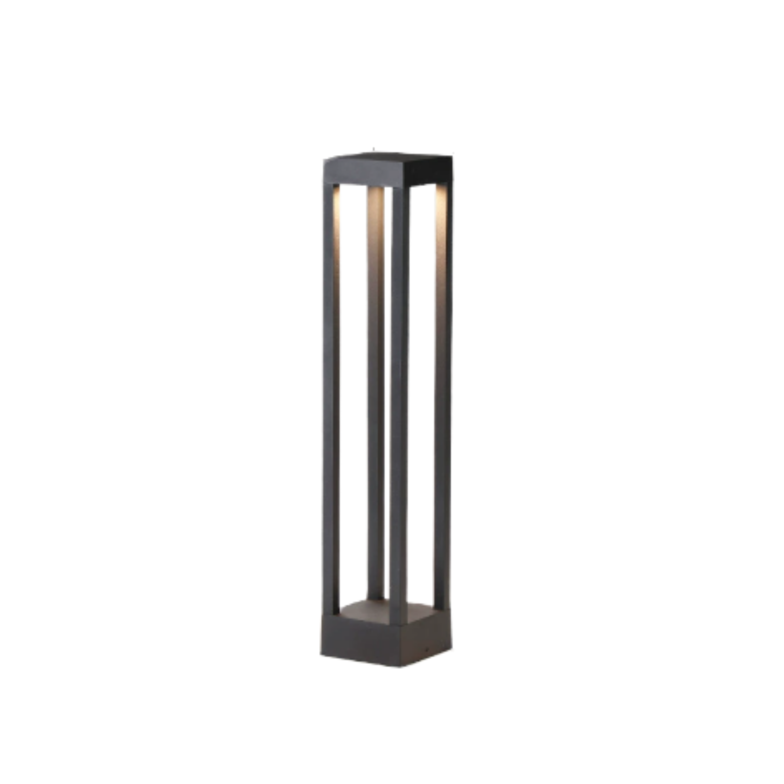 Anthracite Grey LED Outdoor Bollard Light Modern Garden Path Light