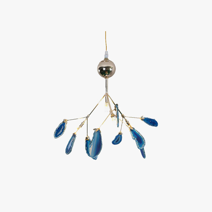 Colourful Slice Branch Chandelier Metal Ceiling Light
