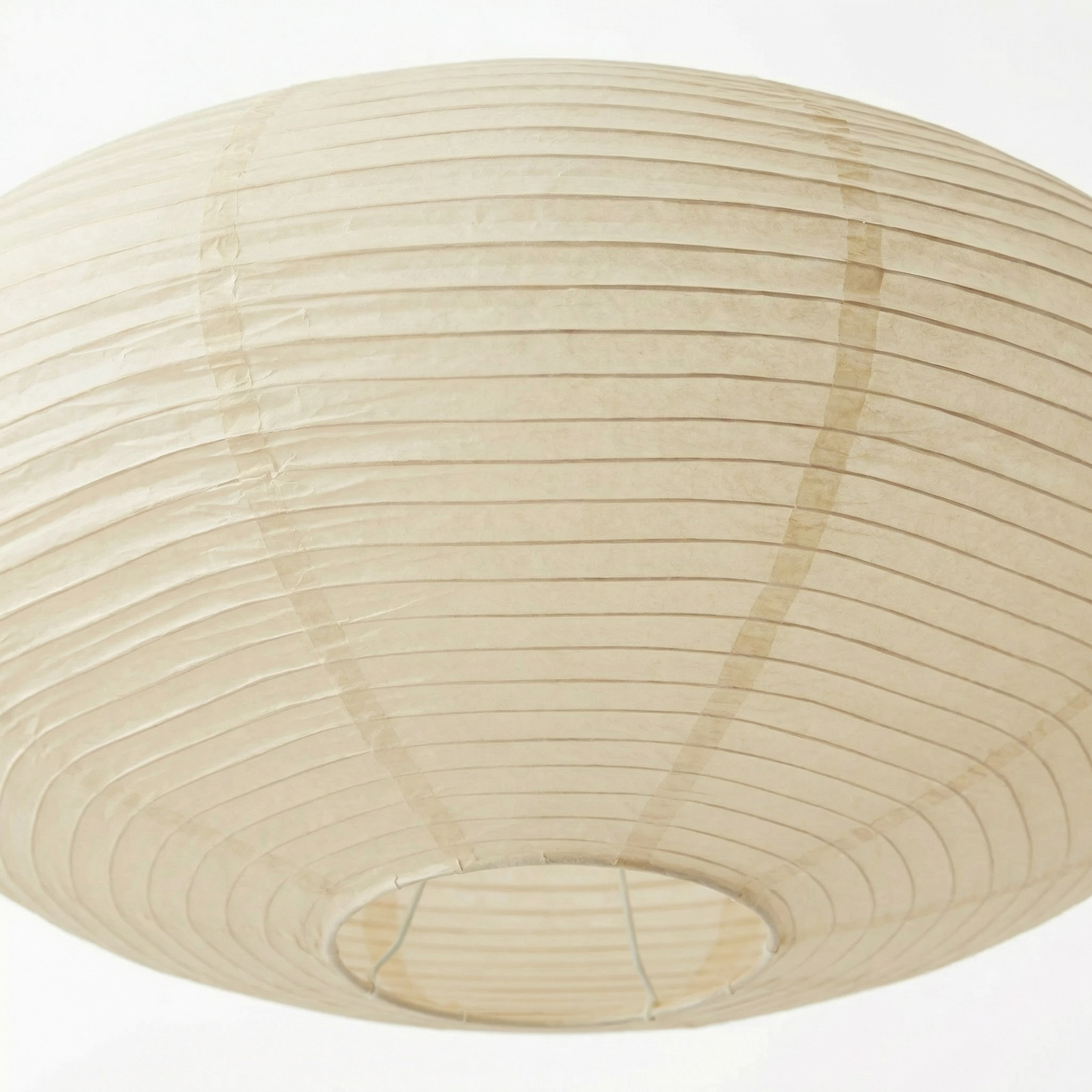 Wabi Sabi Oval Rice Paper Pendant LED Light, view 5