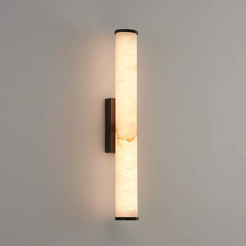 Marble Effect Resin Linear LED Wall Light Vanity Sconce