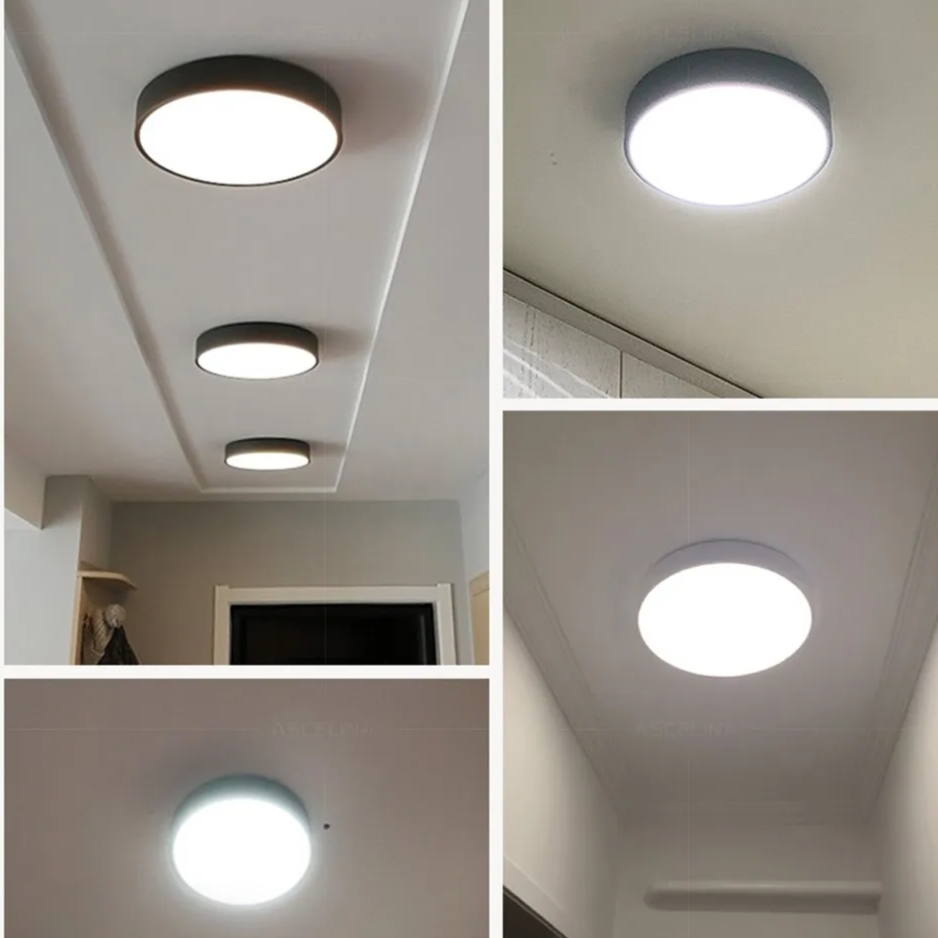 Minimalist Slim Round LED Flush Mount Ceiling Light
