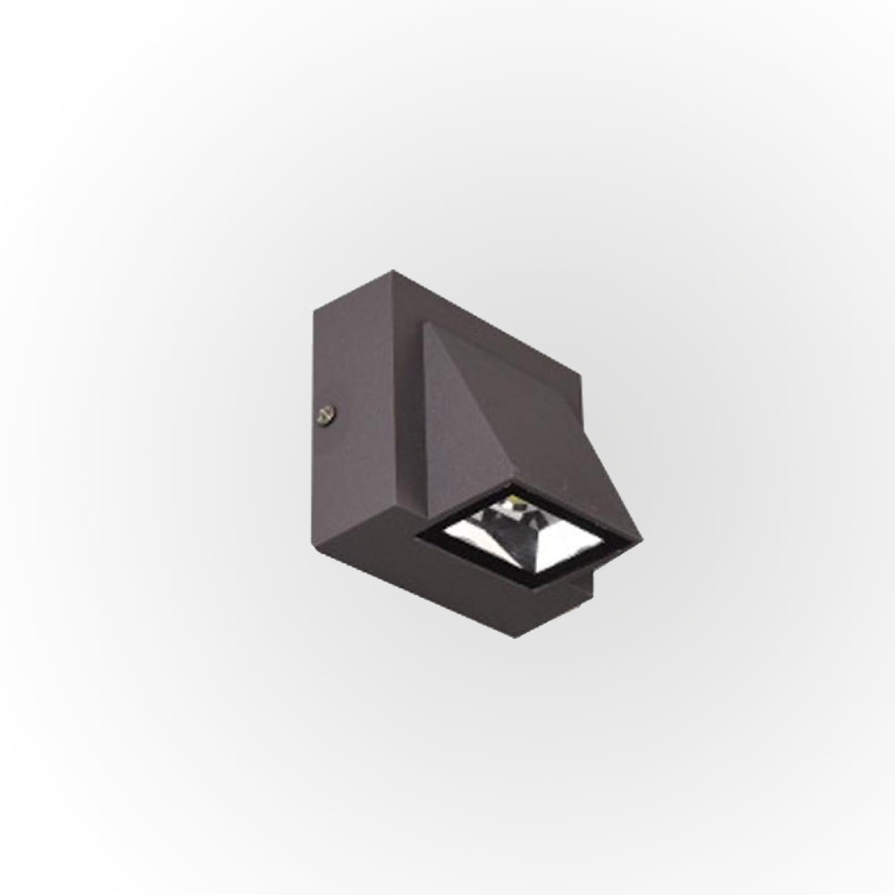 Modern Black Metal LED Outdoor Wall Light