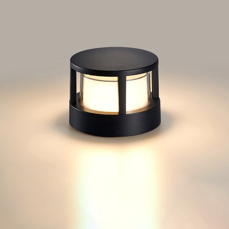 Modern Square and Round Aluminium LED Outdoor Post Top Pillar Light