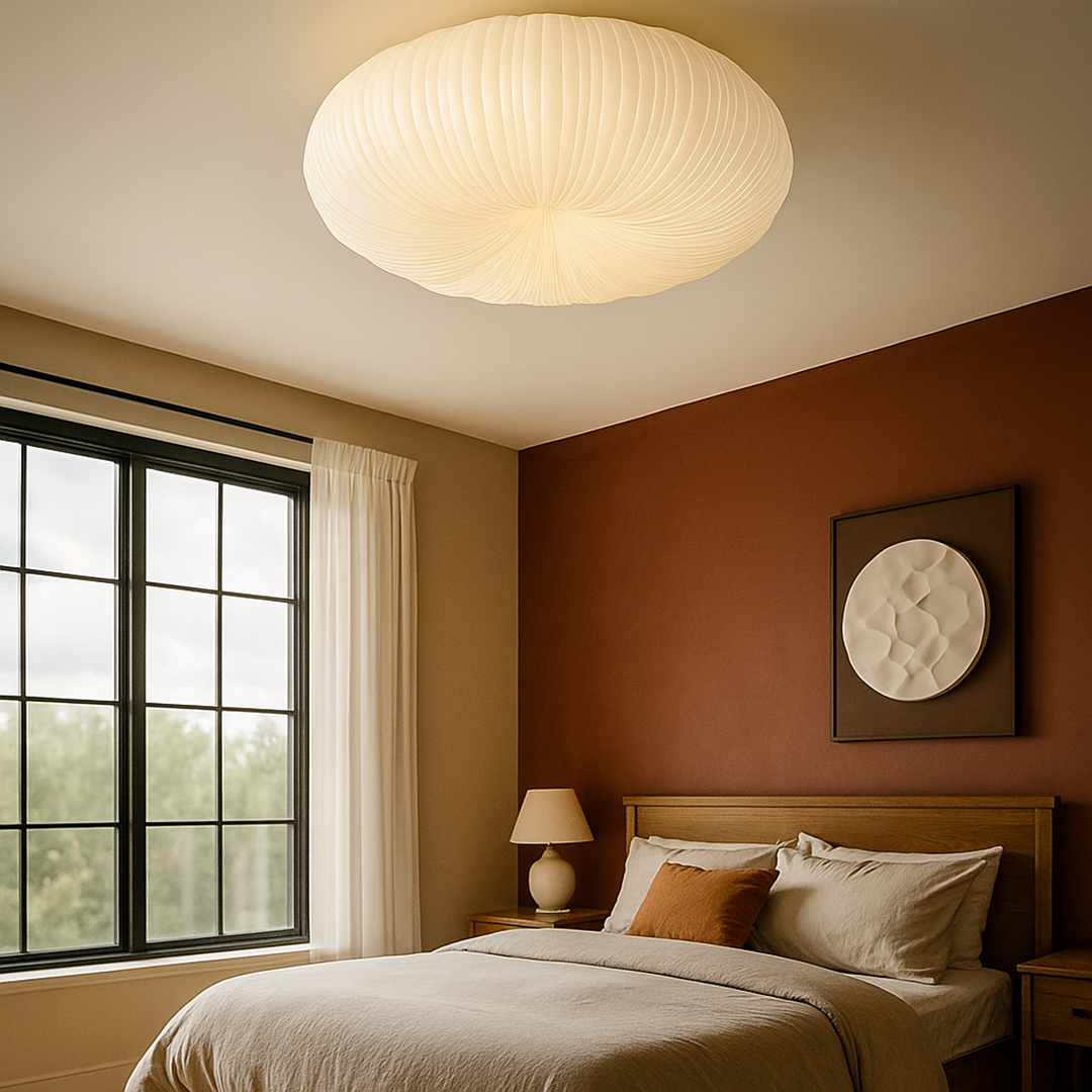 LED Ceiling Light with Artistic Design for Bedroom