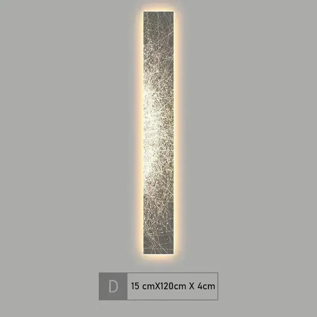 Modern LED Wall Lamp with Wood Finish
