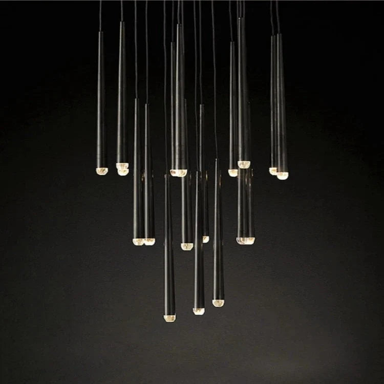 Contemporary Chandelier for High Ceiling Living Room & Foyer