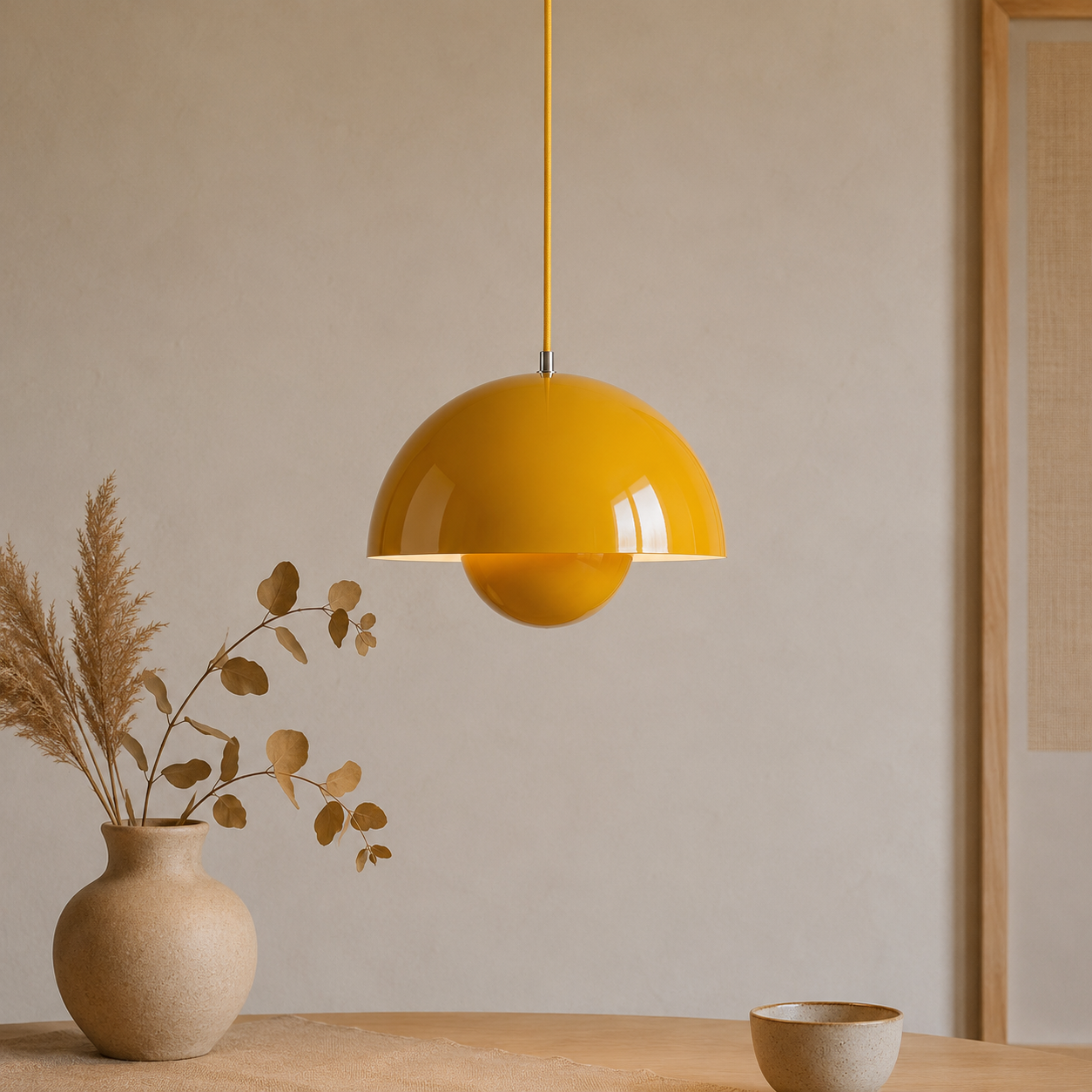 Retro Iron Mushroom Dome Pendant Light