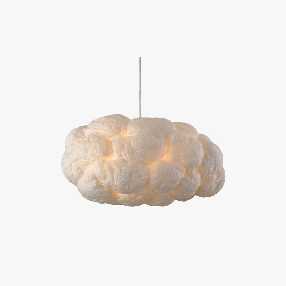 White Cloud Cotton Pendant Light Scandinavian Kids Bedroom Ceiling Pendant