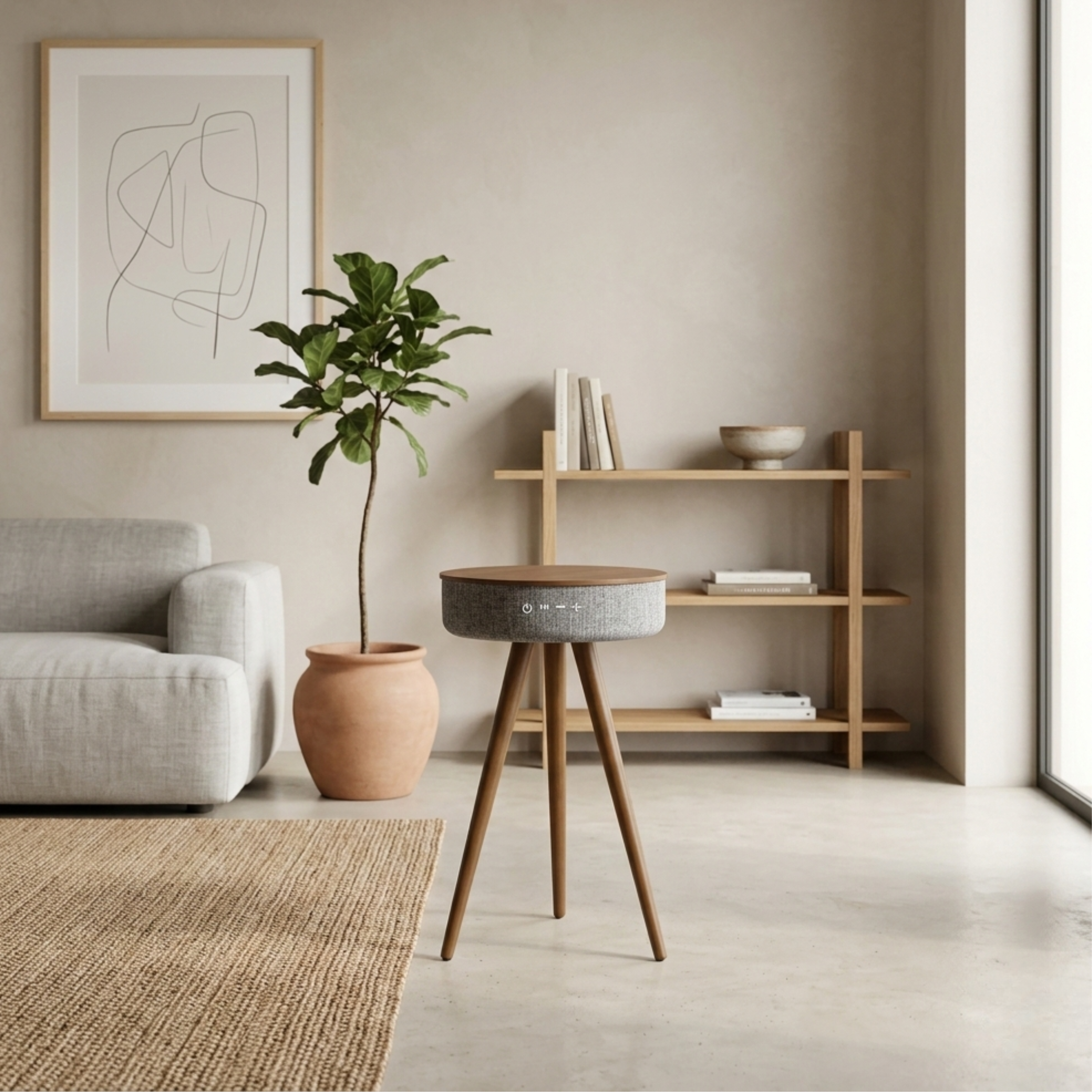 Modern Speaker Side Table