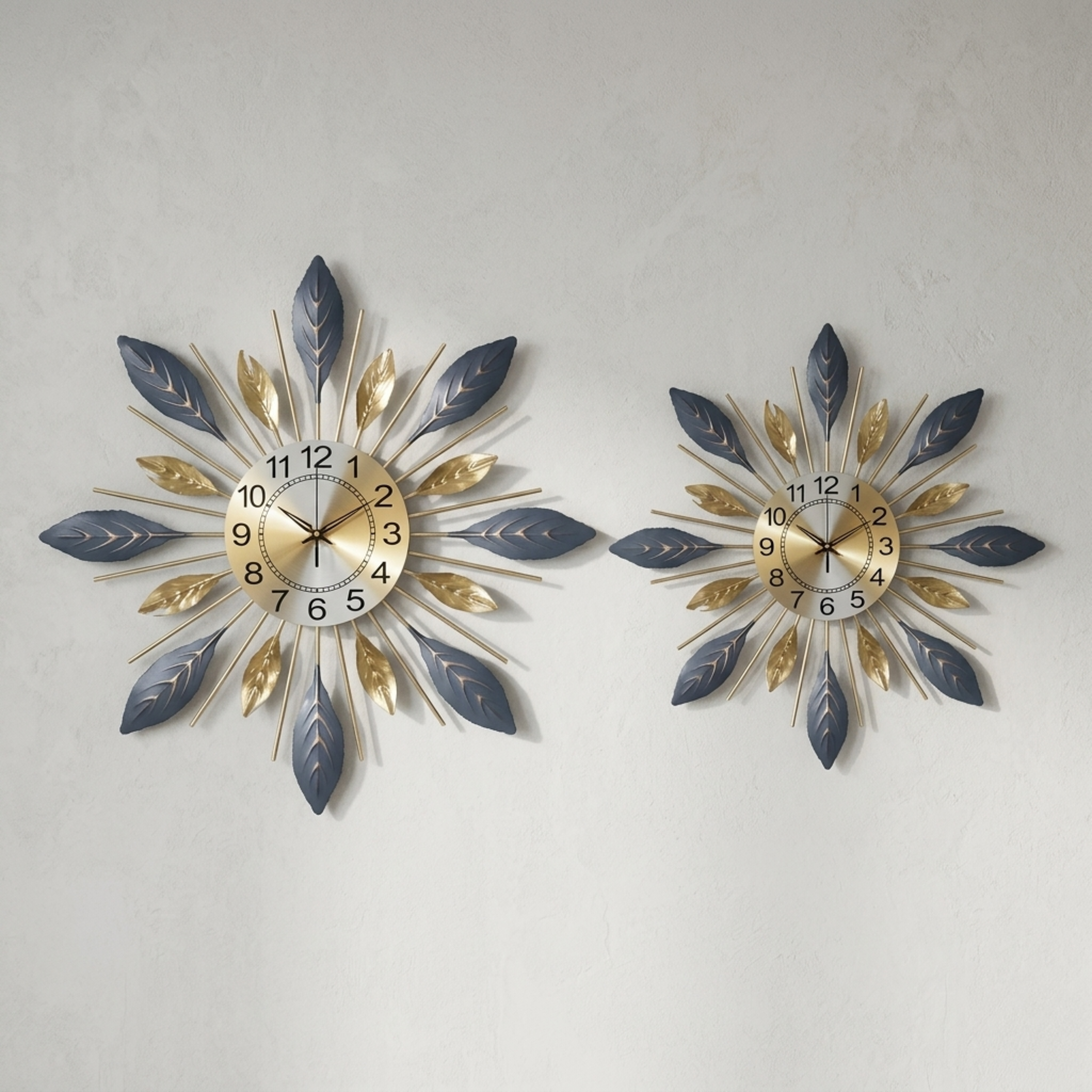 Modern Metal Silent Wall Clock