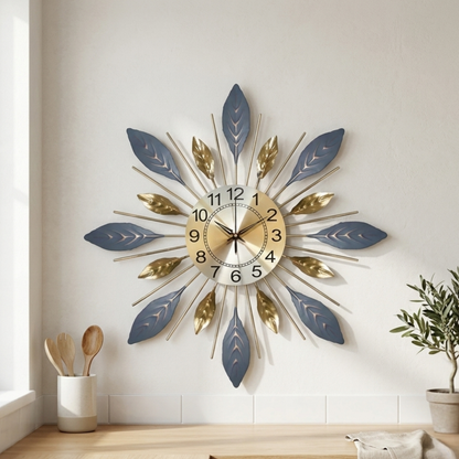 Modern Metal Silent Wall Clock