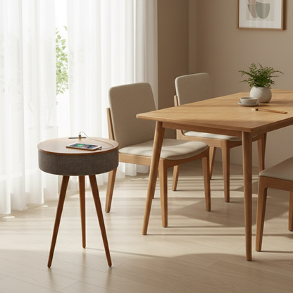 Round Smart Side Table