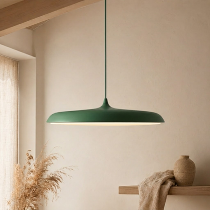 Black Slim Aluminium LED Pendant Ceiling Light