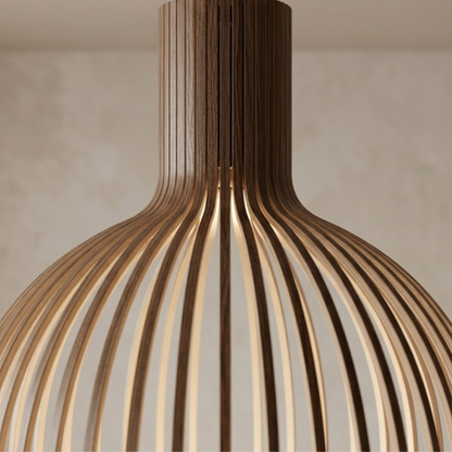 Octo 4240 Wooden Pendant Light