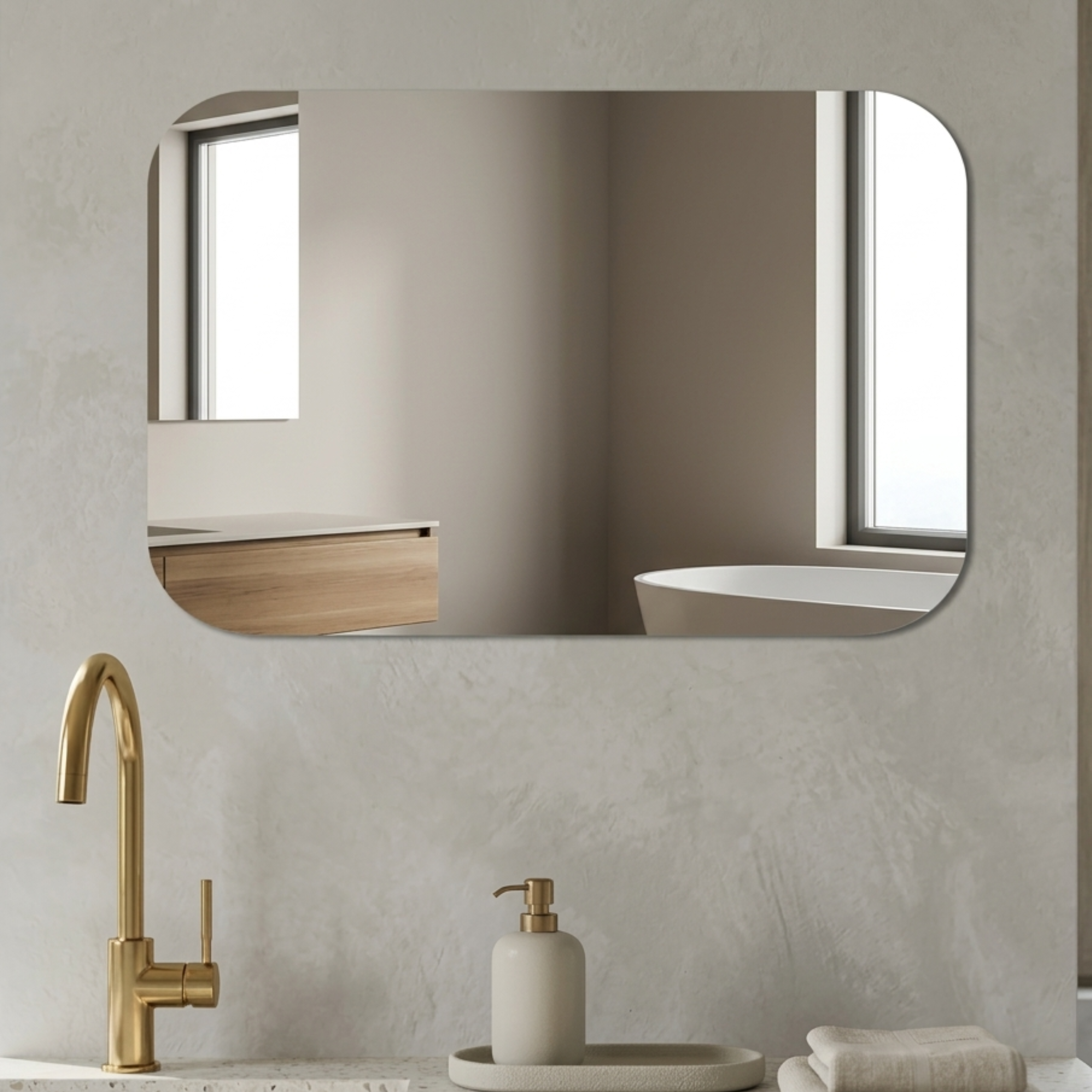 Acrylic Plastic Wall Mirror