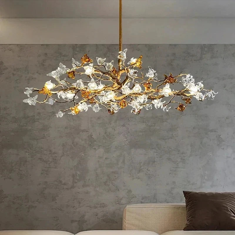 Asut Sculptural Branch Chandelier Lighting
