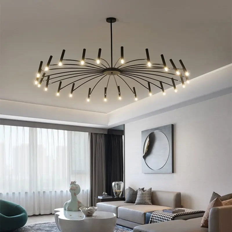 Berny Ceiling Modern Chandelier 12/18/24 Lights