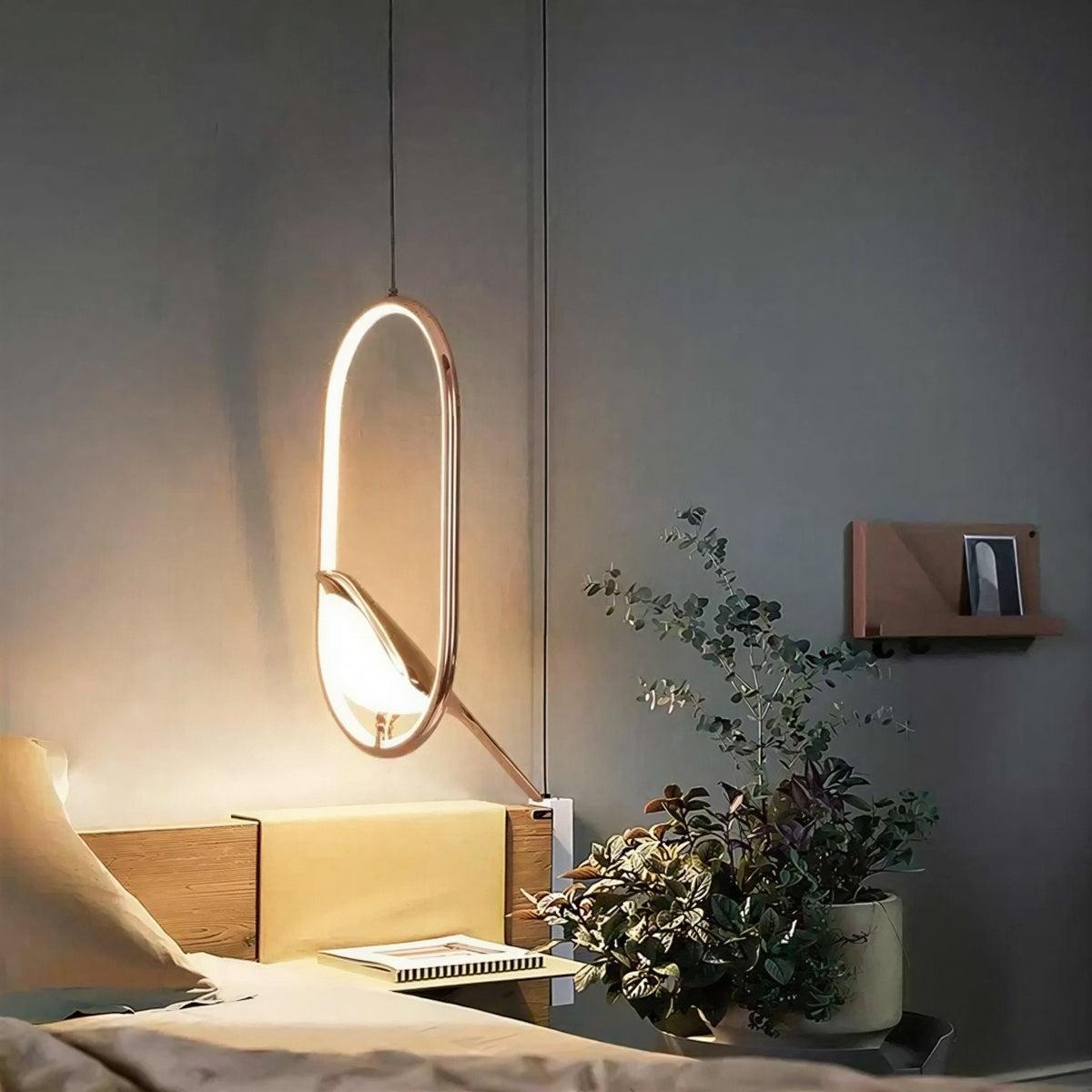 Bird Styled Hanging Pendant Light