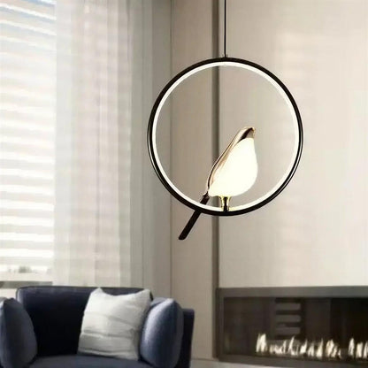 Bird Styled Hanging Pendant Light