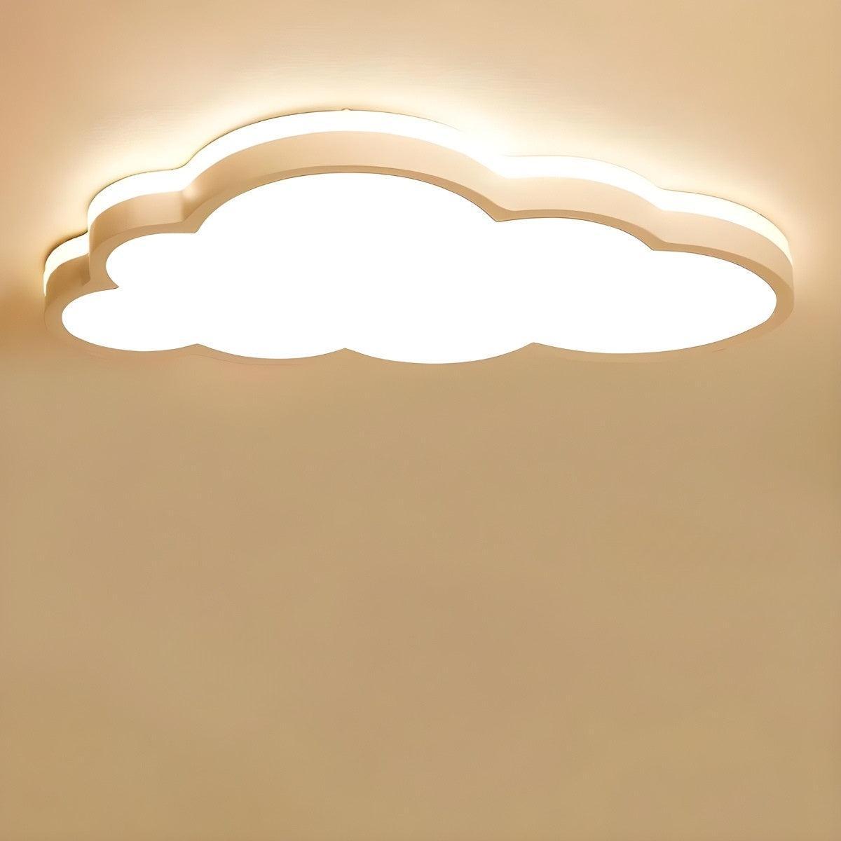 Decorative Cloud Shaped Flushmount Ceiling Light Fixture
