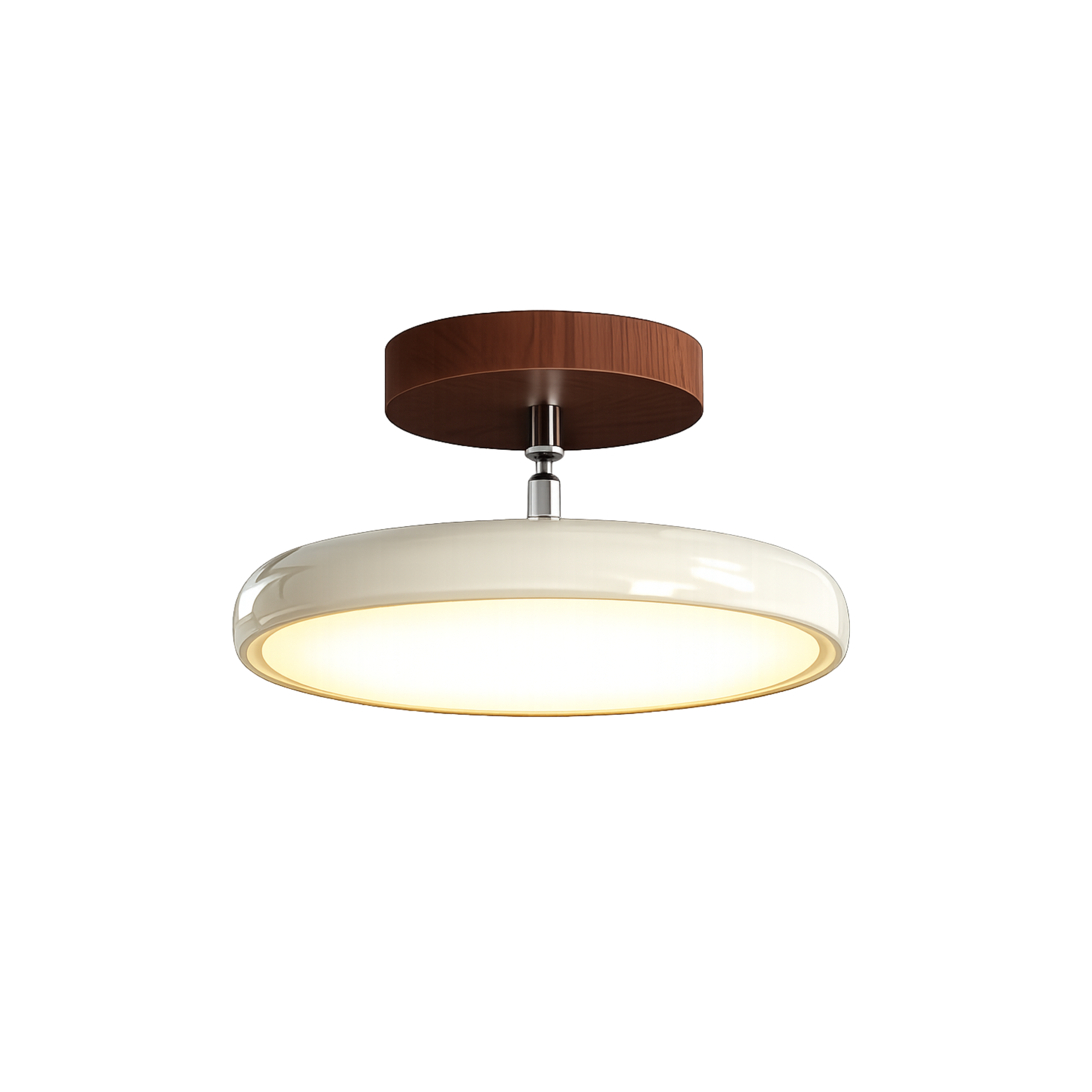 Round Retro LED Vintage Ceiling Light
