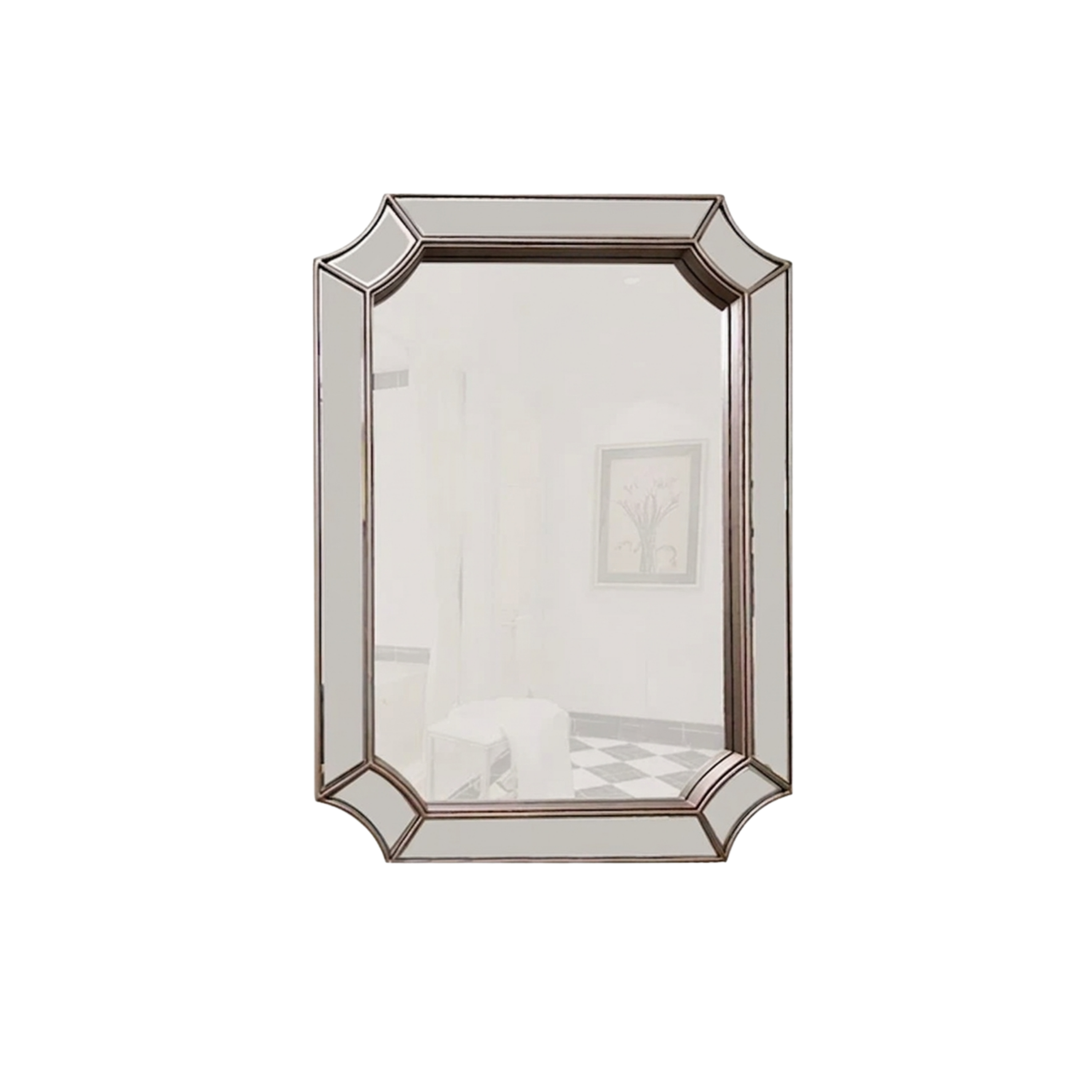 Modern Vintage Wall Mirror